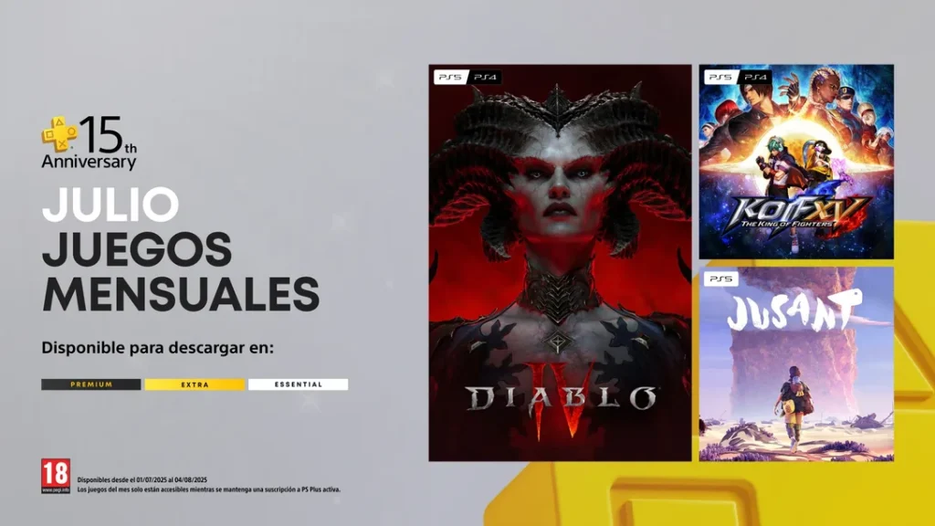 ps plus julio