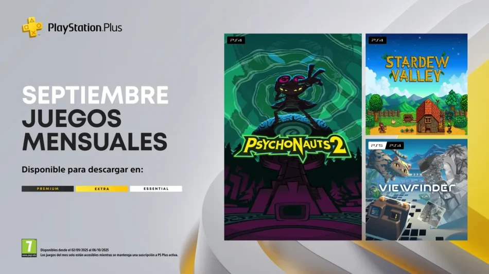 ps plus septiembre 2025