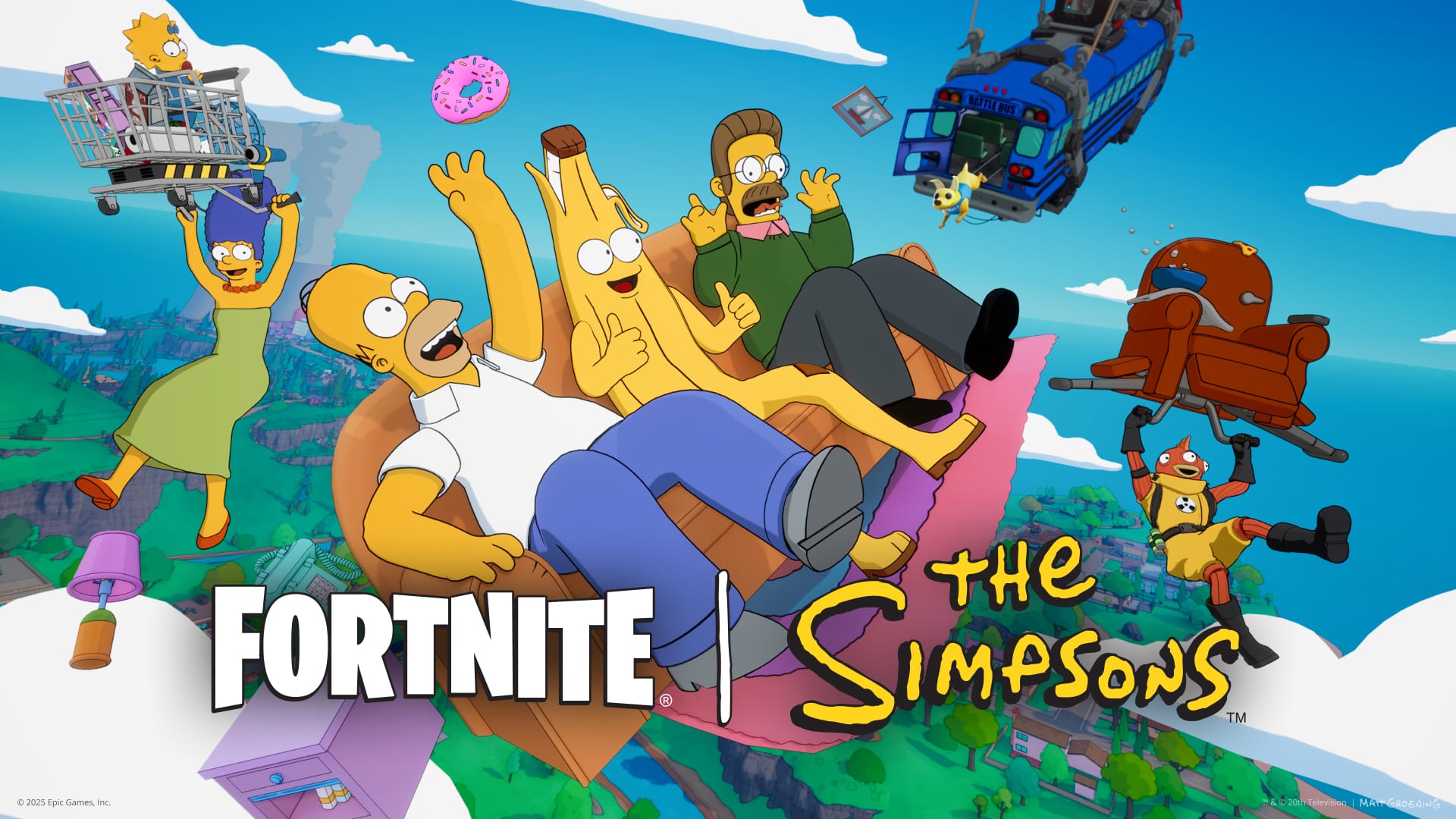 fortnite los simpson