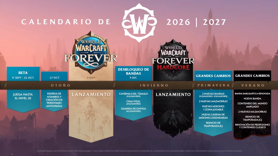 wow forever